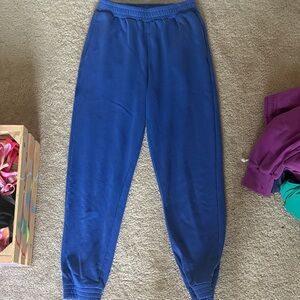 Blue Amazon Sweat Pants
